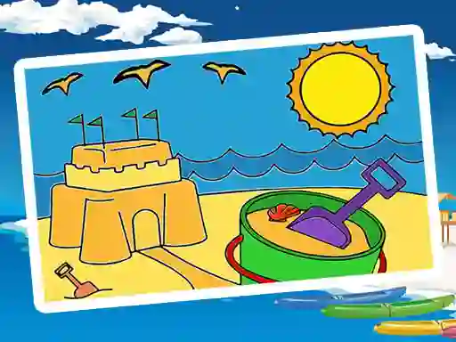 게임 Summer Coloring Pages 온라인