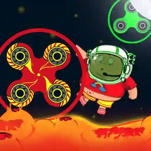 게임 Spinner Astro the Floor is Lava 온라인