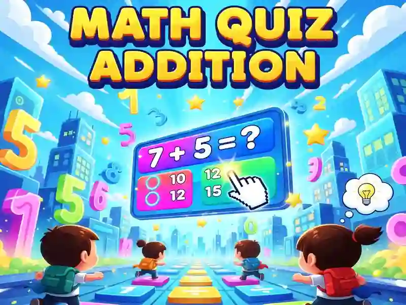 게임 Math Quiz Addition 온라인