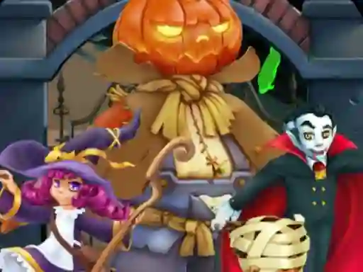 게임 Halloween Jigsaw Deluxe 온라인