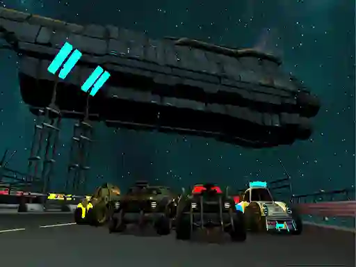 게임 Moon Car Stunt 온라인