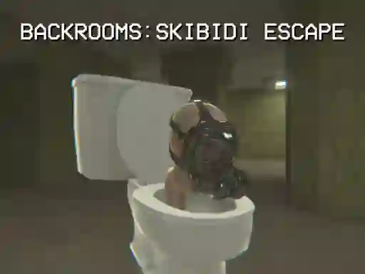 게임 Backrooms: Skibidi Escape 온라인