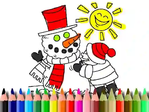 게임 Back To School: Winter Time Coloring 온라인