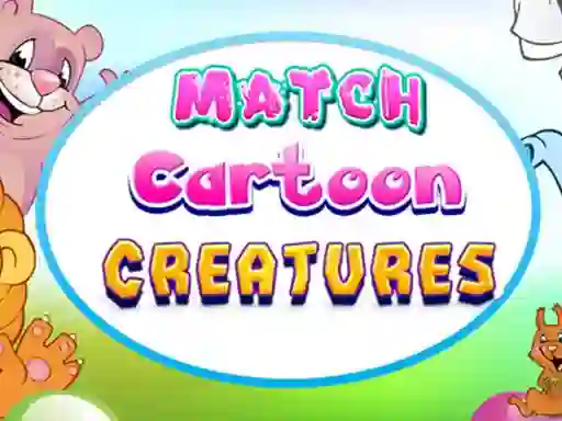 게임 Match Cartoon Creatures 온라인