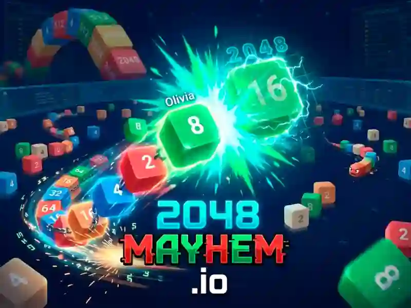 게임 2048 Mayhem.io 온라인