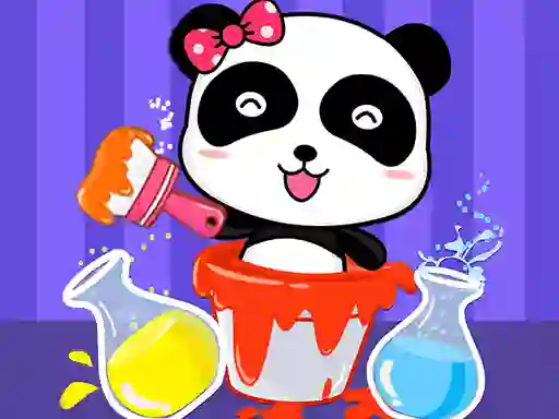 게임 Baby Panda Color Mixing Studio 온라인