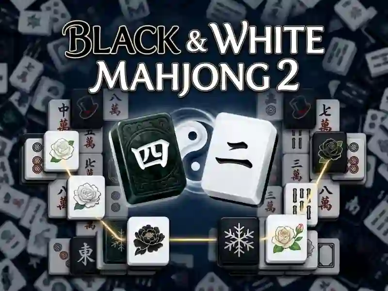 게임 Black & White Mahjong 2 온라인