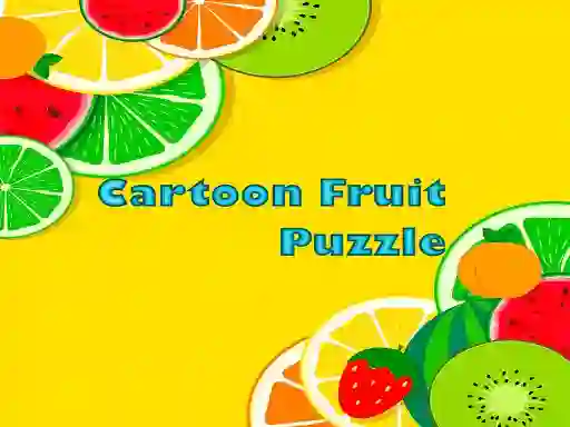 게임 Cartoon Fruit Puzzle 온라인