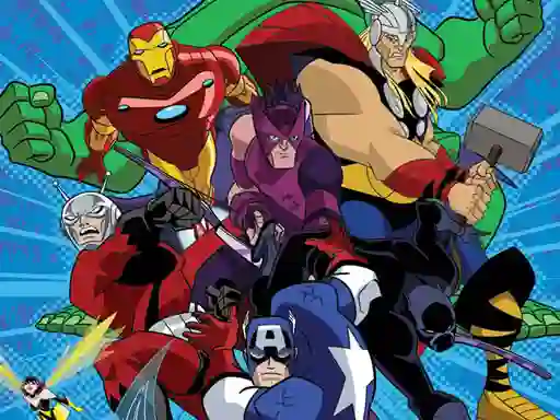 게임 Avengers Coloring 온라인