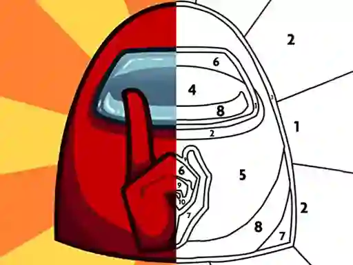 게임 Among Them Coloring Book 온라인
