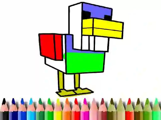 게임 Back To School: Monster Craft Coloring 온라인