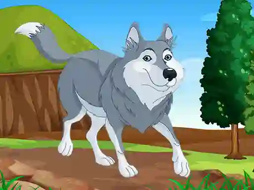 게임 Wolf Jigsaw 온라인