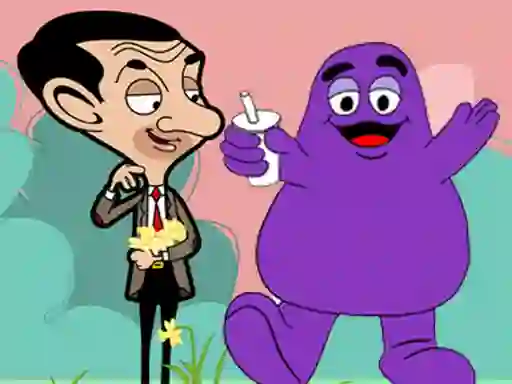 게임 When Mr Bean meet Grimace 온라인