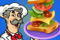게임 Sandwich Baker 온라인