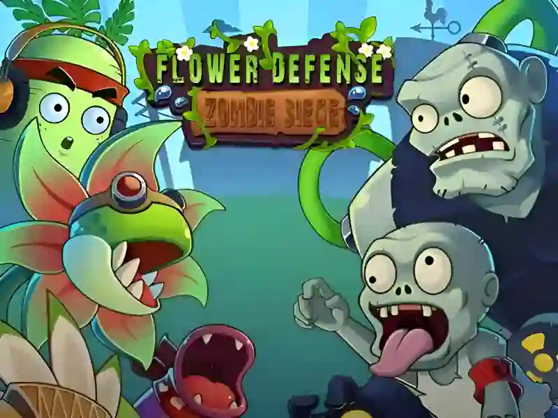 게임 Flower Defense Zombie Siege 온라인