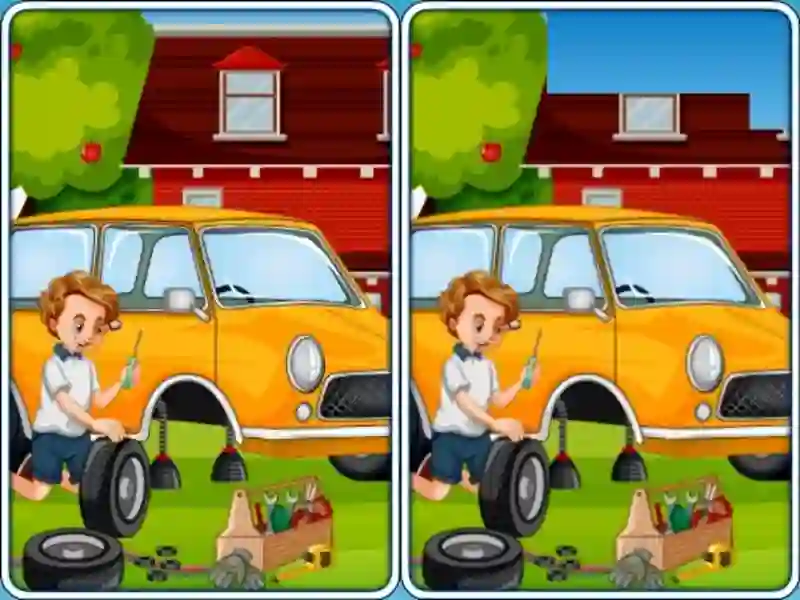 게임 Car Garage Differences 온라인