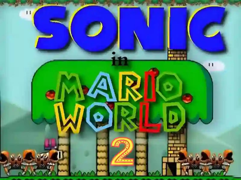 게임 Sonic in Mario World 2 온라인