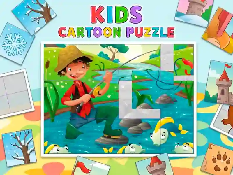 게임 Kids Cartoon Puzzle 온라인