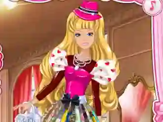 게임 Barbie's Valentine's Patchwork Dress 온라인