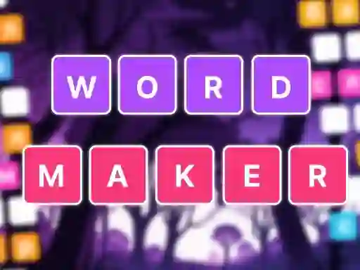 게임 Word Maker 온라인