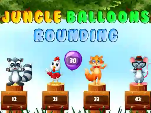 게임 Jungle balloons rounding 온라인