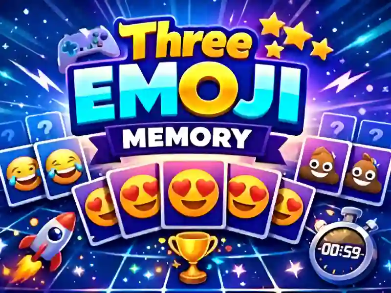 게임 Three Emoji Memory 온라인