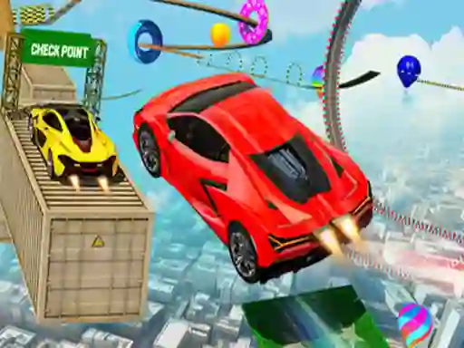 게임 Crazy Car Stunt Descent GT 온라인