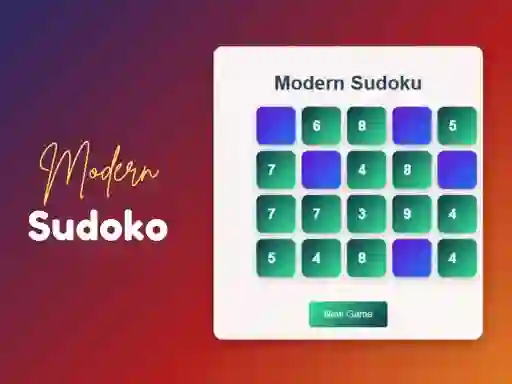게임 Modern Sudoku 온라인