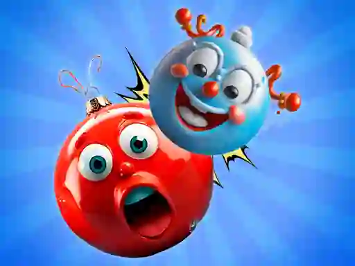 게임 Merge Balls New Years Toys in 3D! 온라인