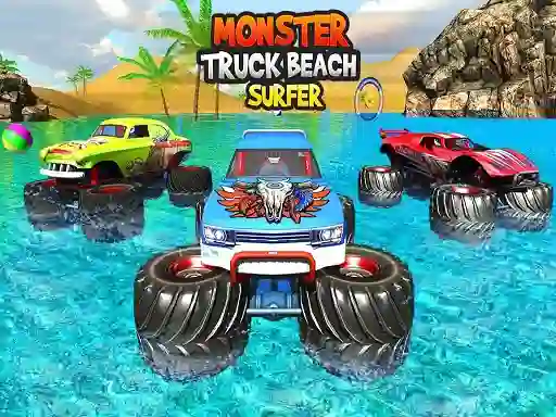 게임 Monster Truck Beach Surfing 온라인