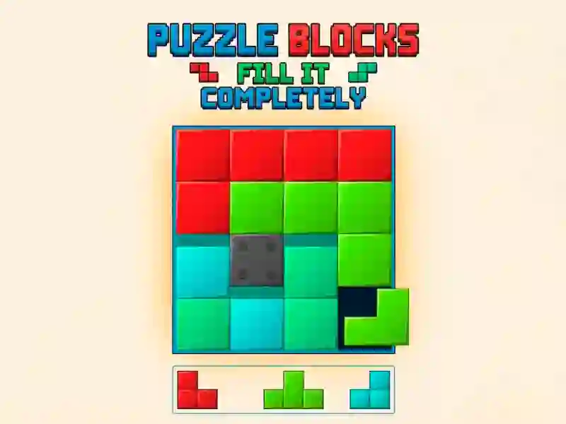 게임 Puzzle Blocks: Fill It Completely 온라인
