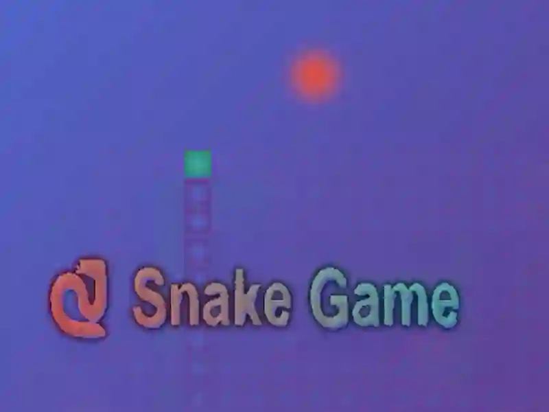 게임 Snake game 온라인
