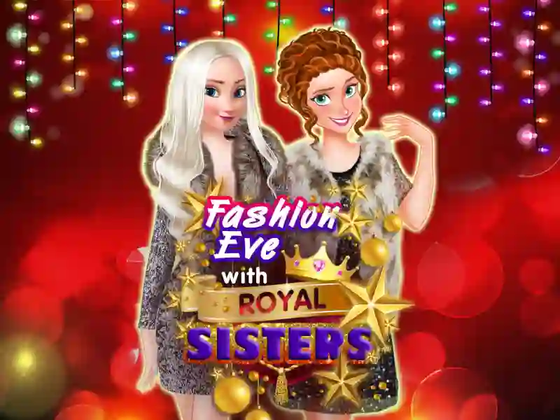 게임 Fashion Eve with Royal Sisters 온라인