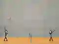 게임 Stick Figure Badminton 온라인
