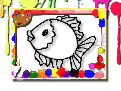 게임 Fish Coloring Book 온라인