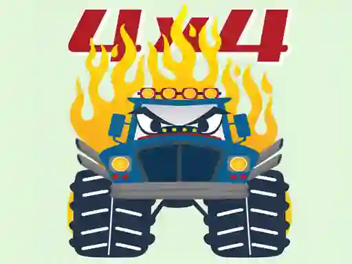 게임 Monster Trucks Coloring Pages 온라인