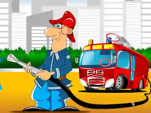 게임 Fire Trucks Differences 온라인