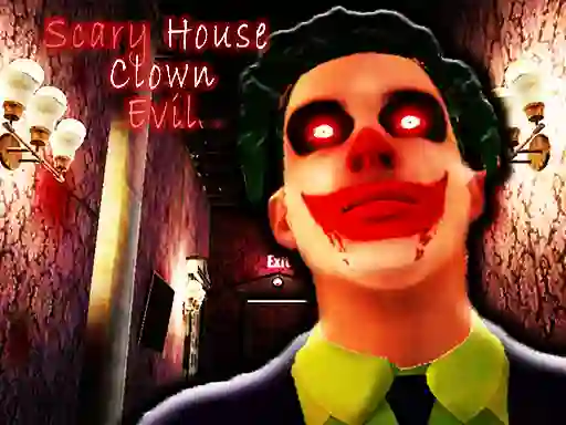게임 Scary House Clown Evil 온라인