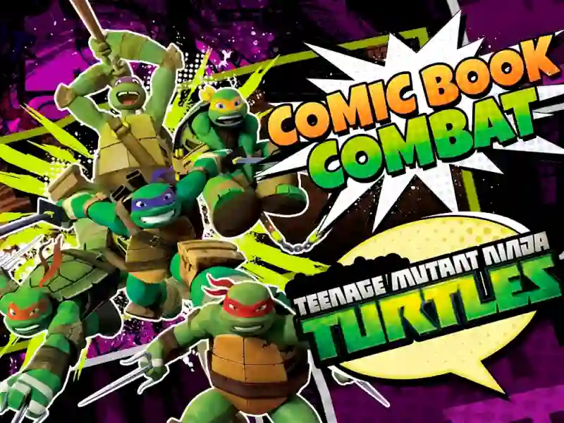 게임 Teenage Mutant Ninja Turtles Comic book Combat 온라인