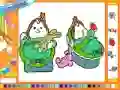 게임 Online coloring baby twins 온라인