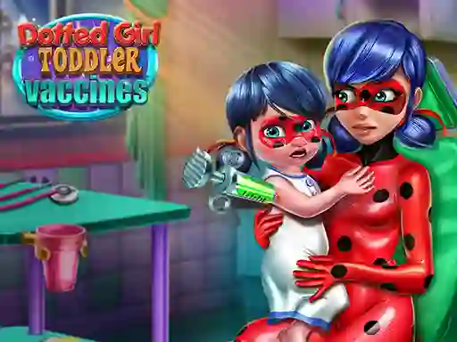 게임 Dotted Girl: Toddler Vaccines 온라인