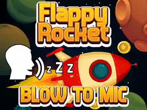 게임 Flappy Rocket With Blowing 온라인