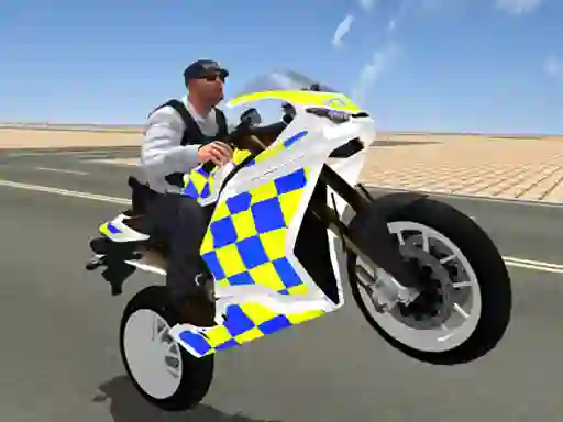 게임 Super Stunt Police Bike Simulator 3D 온라인