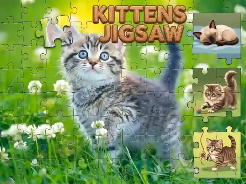 게임 Kittens Jigsaw 온라인