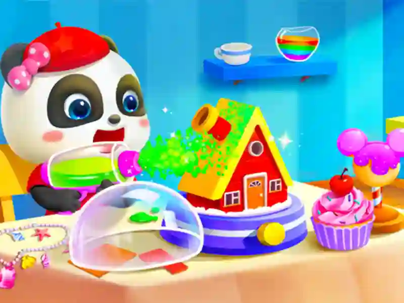 게임 Baby Panda Kids Crafts DIY 온라인