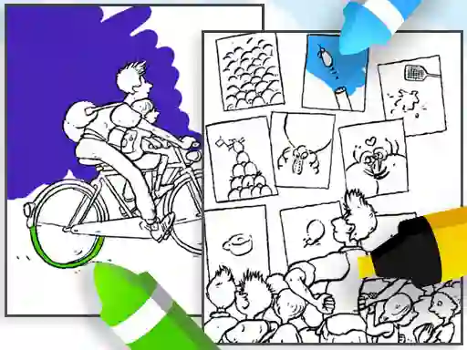 게임 Coloring Mees Kees 온라인