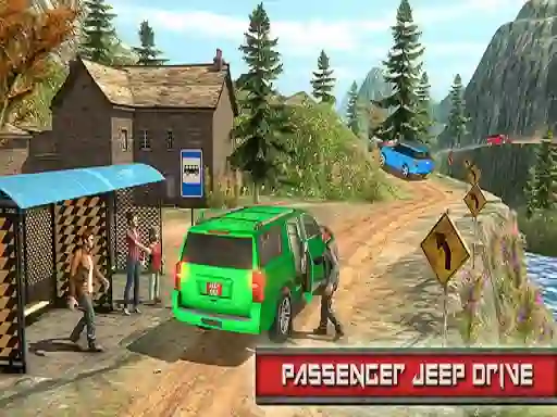 게임 Jeep Passeger Offroad Mountain Simulation Game 온라인