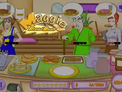 게임 Maggie Bread Rush 온라인