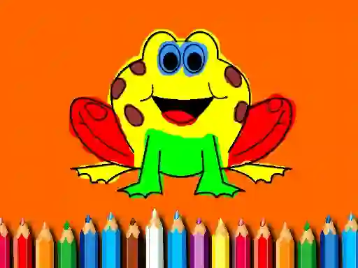 게임 Back To School: Frog Coloring Book 온라인