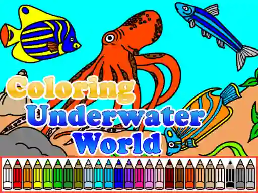 게임 Coloring Underwater World 온라인